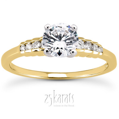 Exquisite Diamond Engagement Ring (0.11 ct. t.w.) - view 31 of 31