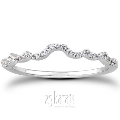 0.14 ct. Diamond Bridal Ring - view 1 of 6