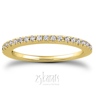 Pave Set Diamond Band(0.22 ct. tw.) - view 2