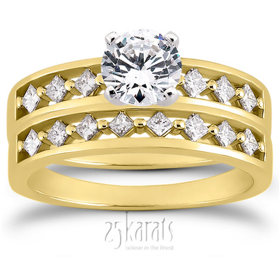 Elegant Prong Set Diamond Bridal Ring (0.20 ct. t.w) - view 4