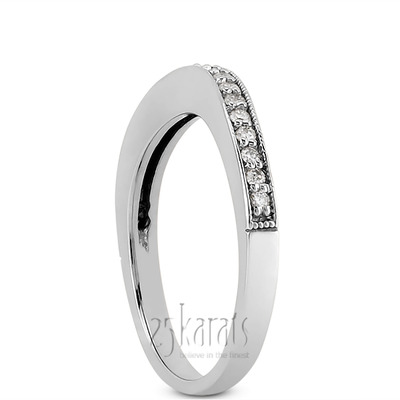 0.21 CT Diamond Bridal Ring - view 2