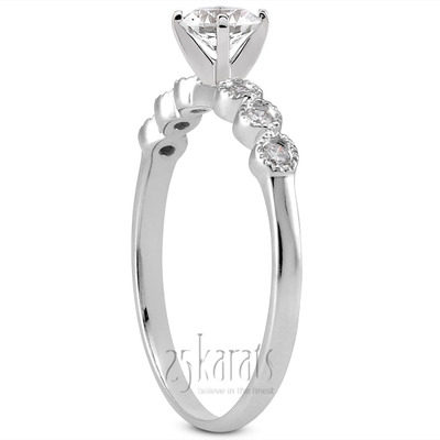 Diamond Bridal Ring (0.09 ct.tw.) - view 28