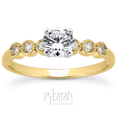 Diamond Bridal Ring (0.09 ct.tw.) - view 27