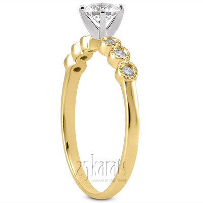 Diamond Bridal Ring (0.09 ct.tw.) - view 26