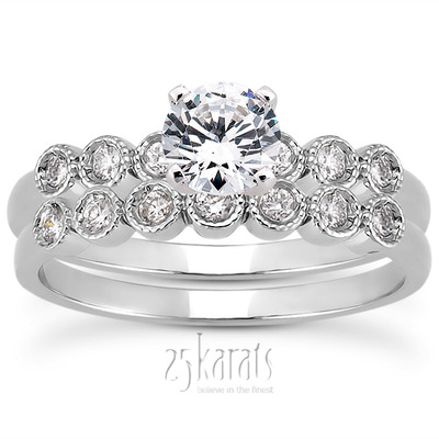 Diamond Bridal Ring (0.09 ct.tw.) - view 25