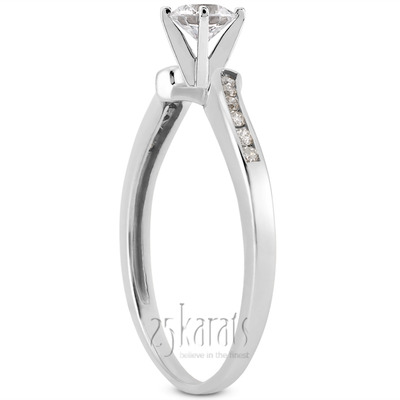 Elegant Diamond Engagement Ring (0.12 t.c.w.) - view 27