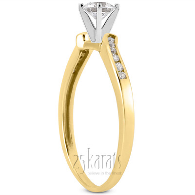 Elegant Diamond Engagement Ring (0.12 t.c.w.) - view 26