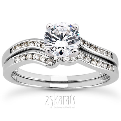 Elegant Diamond Engagement Ring (0.12 t.c.w.) - view 25