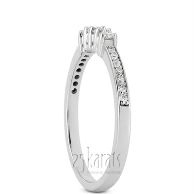 0.27  ct.  Diamond Bridal Ring - view 3