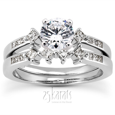 Multi Shape Diamond Engagement Ring (0.20 t.c.w.) - view 25