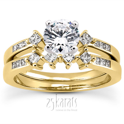 Multi Shape Diamond Engagement Ring (0.20 t.c.w.) - view 24