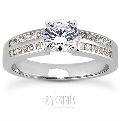 0.20 ct. t.w.  Diamond Bridal Ring - view 3