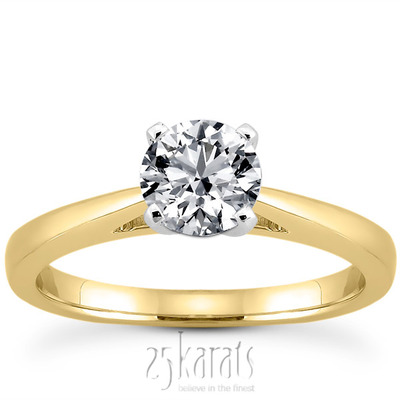 Classic Diamond Engagement Ring - view 2