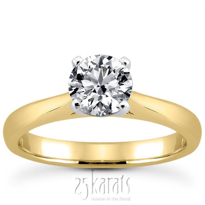 Solitaire Diamond Engagement Ring - view 3 of 26