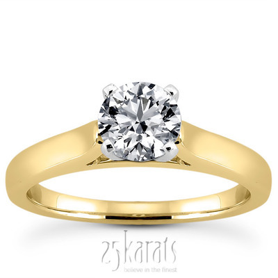 Timeless Solitaire Diamond Engagement Ring - view 24 of 24