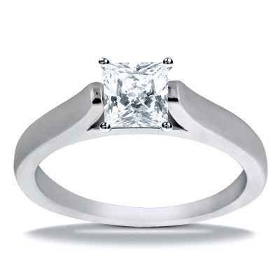 Timeless Solitaire Diamond Engagement Ring - view 16