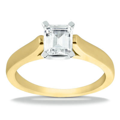 Timeless Solitaire Diamond Engagement Ring - view 10