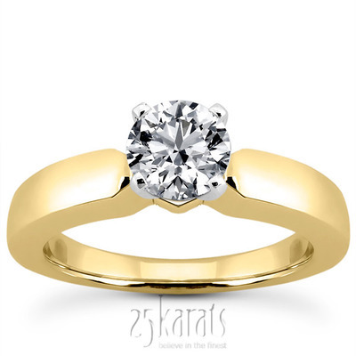 Solitaire Diamond Engagement Ring - view 24 of 24