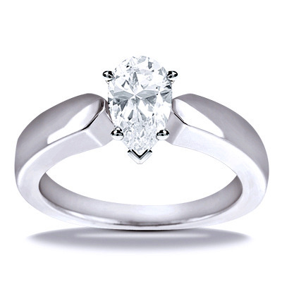 Solitaire Diamond Engagement Ring - view 17 of 24