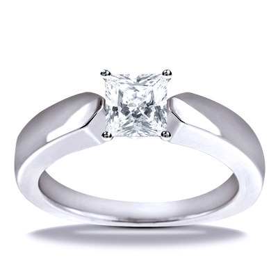 Solitaire Diamond Engagement Ring - view 16 of 24