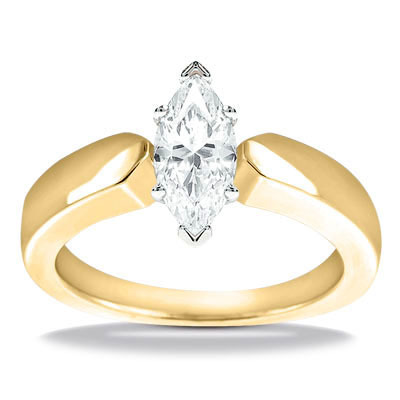 Solitaire Diamond Engagement Ring - view 8 of 24