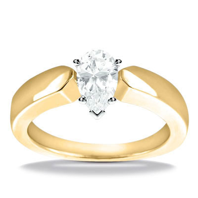 Solitaire Diamond Engagement Ring - view 6 of 24