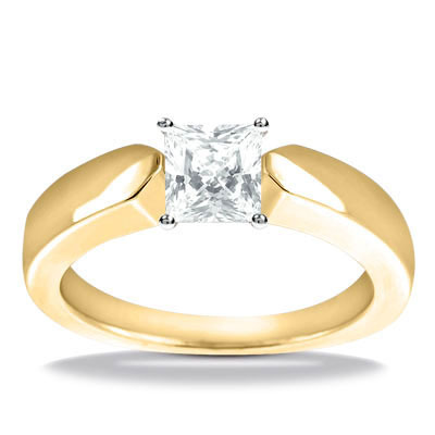 Solitaire Diamond Engagement Ring - view 5 of 24