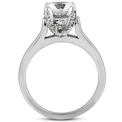 0.50 ct. Fancy Solitaire  Diamond Engagement Ring - view 2 of 3