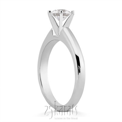 Classic Solitaire Diamond Engagement Ring - view 3 of 6