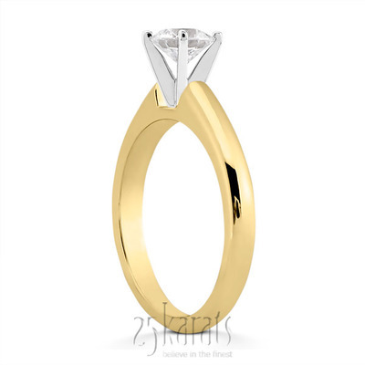 Classic Solitaire Diamond Engagement Ring - view 4 of 6