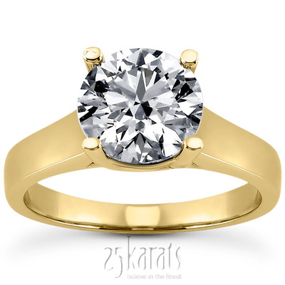 1.50 ct. Trellis Round Cut Diamond Bridal Ring - view 3