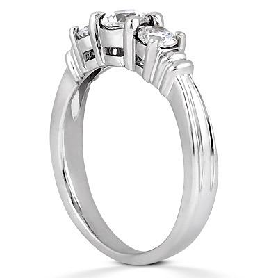 0.20 ct. Diamond Engagement Ring - view 3