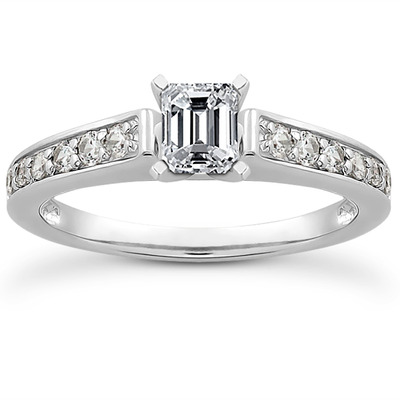 Diamond Accented Bridal Ring (0.23 t.c.w.) - view 23