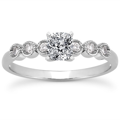 Diamond Bridal Ring (0.09 ct.tw.) - view 22