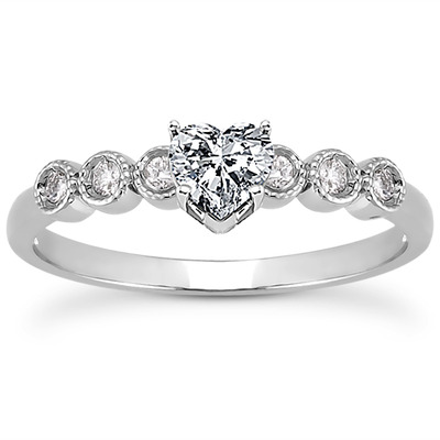 Diamond Bridal Ring (0.09 ct.tw.) - view 20