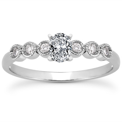 Diamond Bridal Ring (0.09 ct.tw.) - view 18