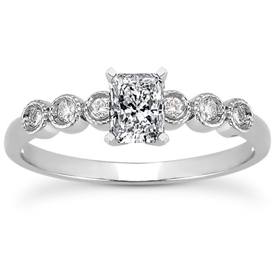 Diamond Bridal Ring (0.09 ct.tw.) - view 1