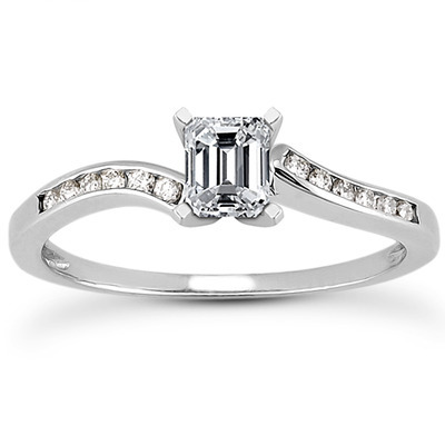 Elegant Diamond Engagement Ring (0.12 t.c.w.) - view 21 of 28