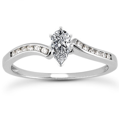 Elegant Diamond Engagement Ring (0.12 t.c.w.) - view 17 of 28