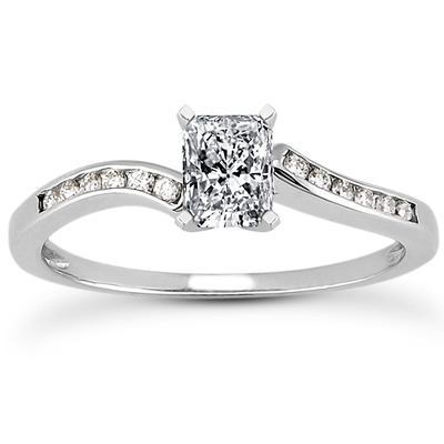 Elegant Diamond Engagement Ring (0.12 t.c.w.) - view 1 of 28