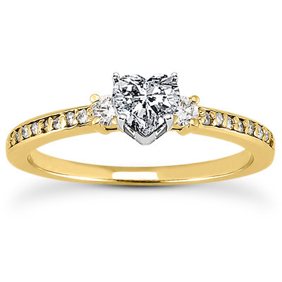 Pave Set Diamond Bridal Ring (0.18 t.c.w.) - view 9 of 28