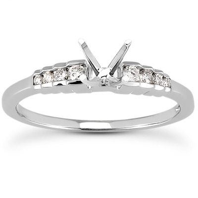 Exquisite Diamond Engagement Ring (0.11 ct. t.w.) - view 26