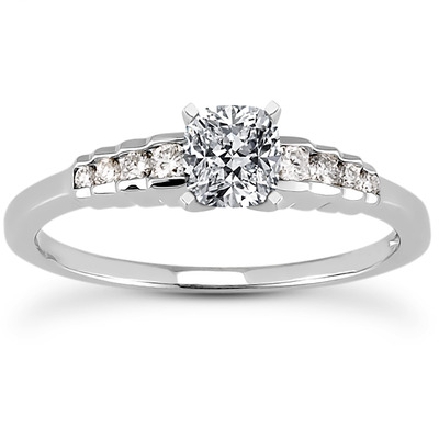 Exquisite Diamond Engagement Ring (0.11 ct. t.w.) - view 25