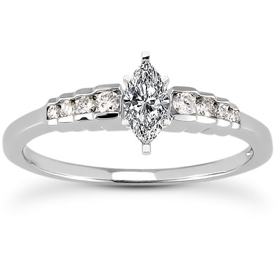 Exquisite Diamond Engagement Ring (0.11 ct. t.w.) - view 22