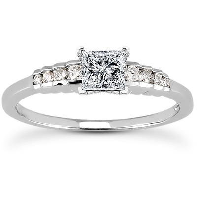 Exquisite Diamond Engagement Ring (0.11 ct. t.w.) - view 19