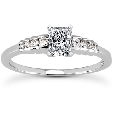 Exquisite Diamond Engagement Ring (0.11 ct. t.w.) - view 18