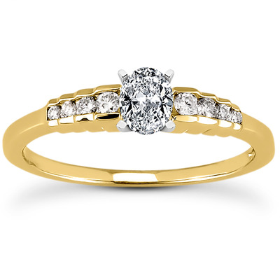 Exquisite Diamond Engagement Ring (0.11 ct. t.w.) - view 10