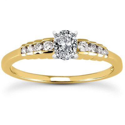 Exquisite Diamond Engagement Ring (0.11 ct. t.w.) - view 10 of 31