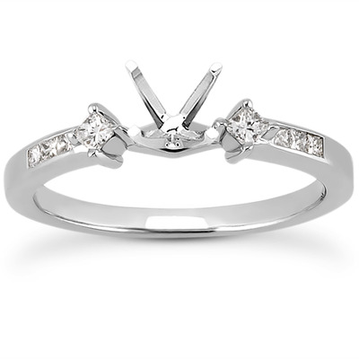 Multi Shape Diamond Engagement Ring (0.20 t.c.w.) - view 23