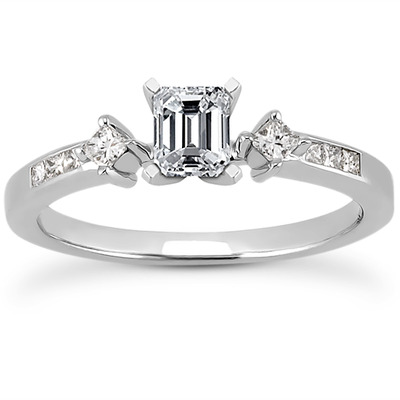 Multi Shape Diamond Engagement Ring (0.20 t.c.w.) - view 21